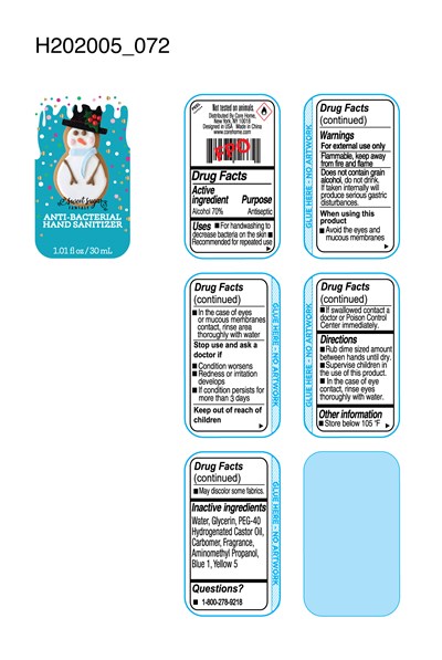 Blue fill hand sanitizer WB.jpg package label - Blue fill hand sanitizer WB